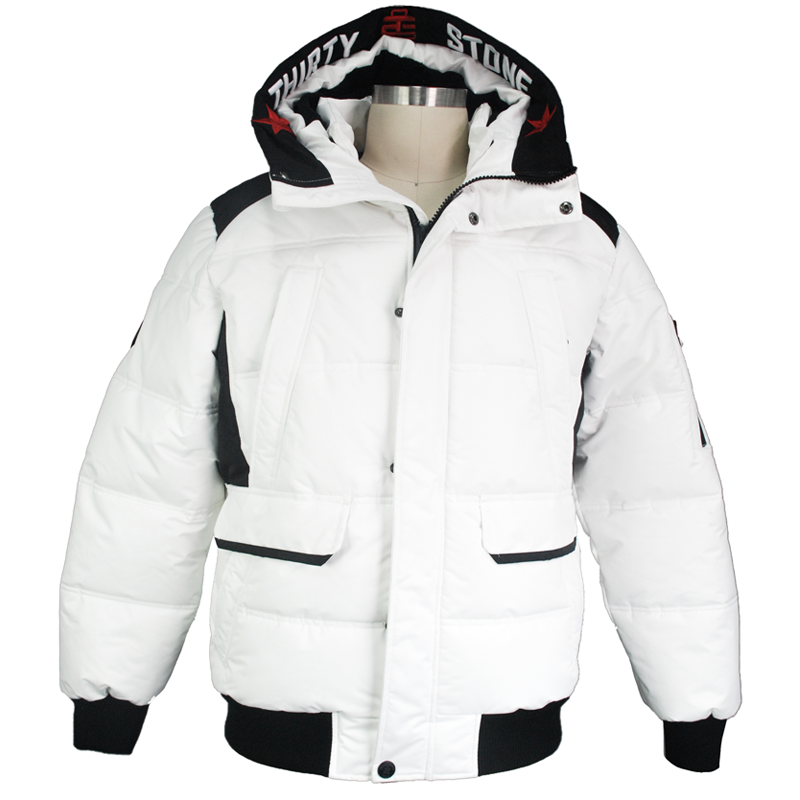 Men's casual Winter Warm Embroider Windproof Waterproof Customized Padding Jackets